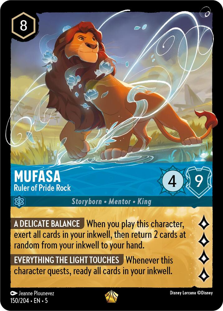Mufasa - Ruler of Pride Rock card image