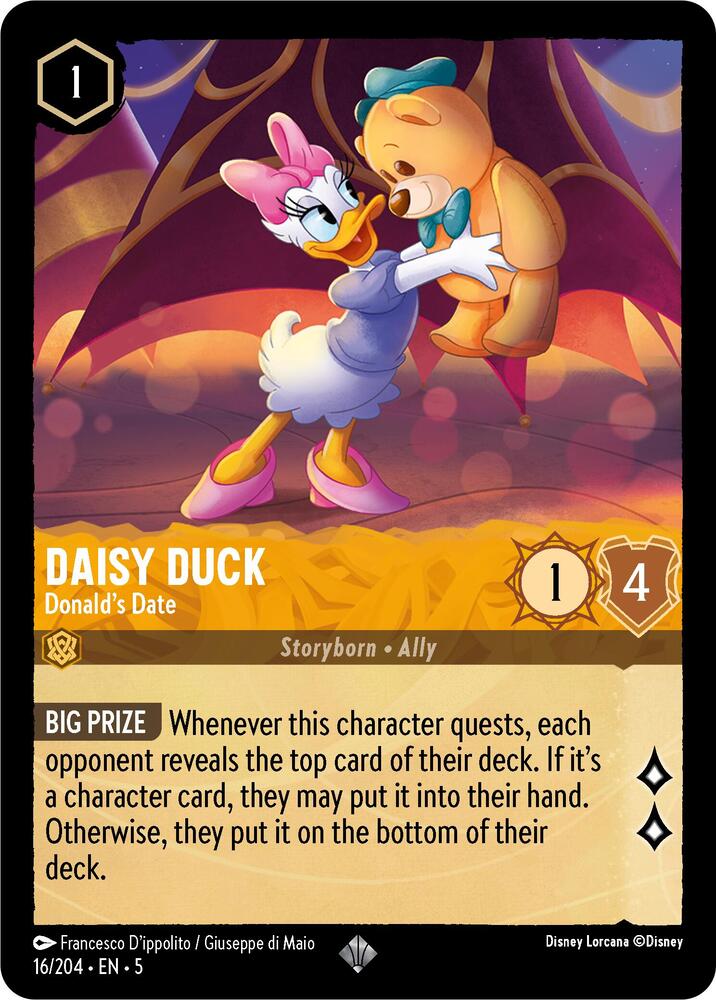 Daisy Duck - Donald's Date card image