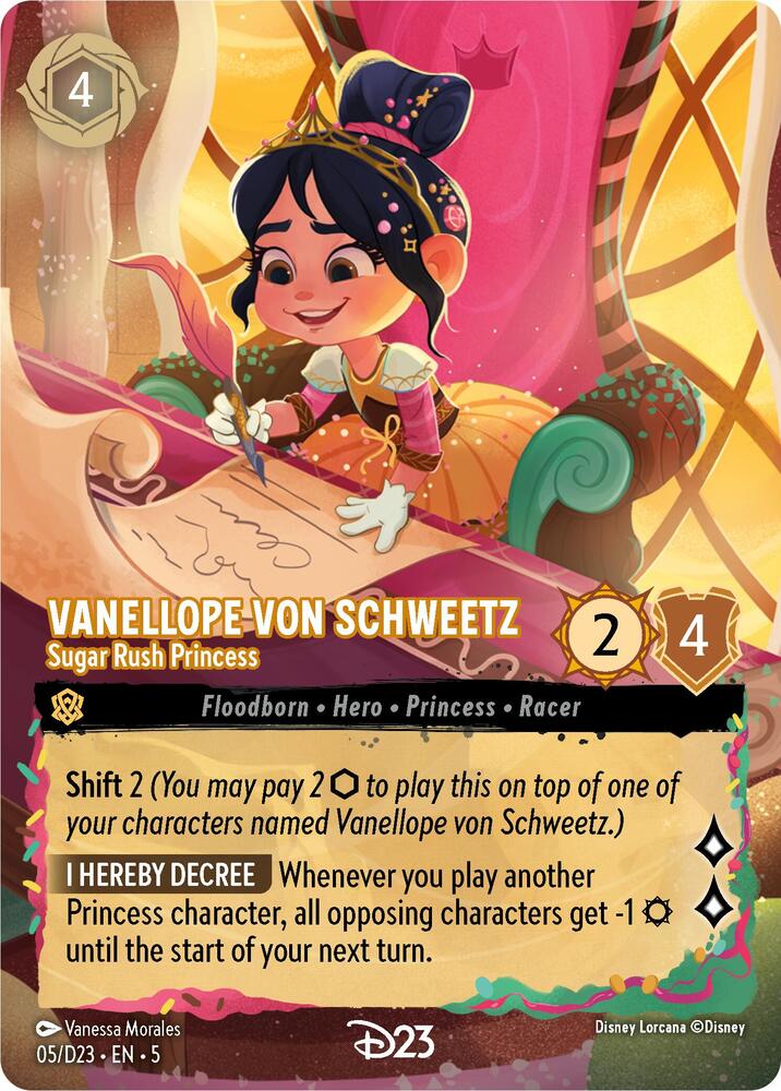 Vanellope von Schweetz - Sugar Rush Princess card image