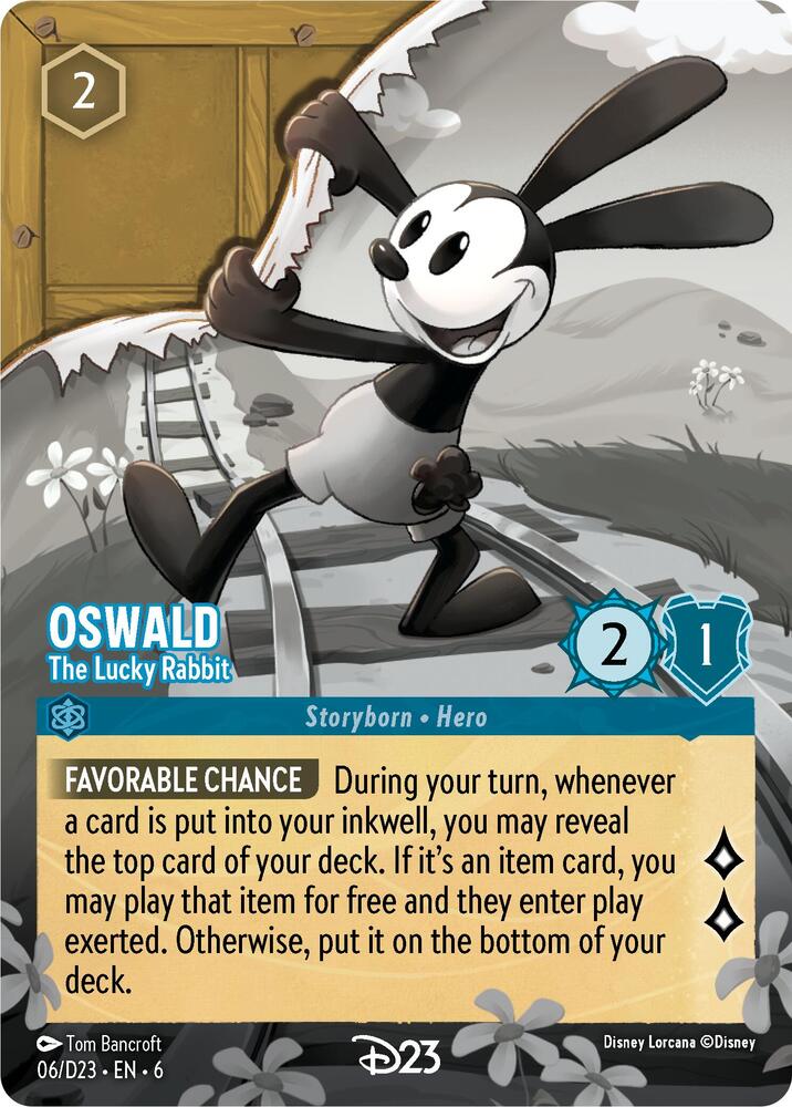 Oswald - The Lucky Rabbit card image