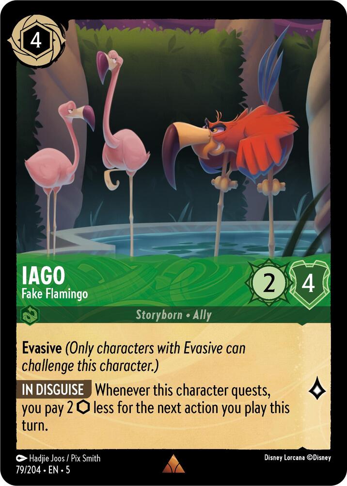 Iago - Fake Flamingo card image