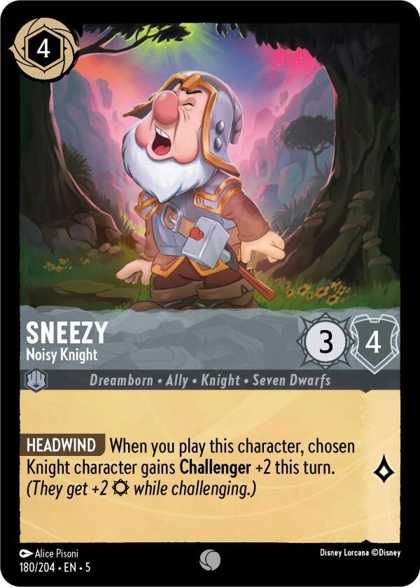 Sneezy - Noisy Knight card image