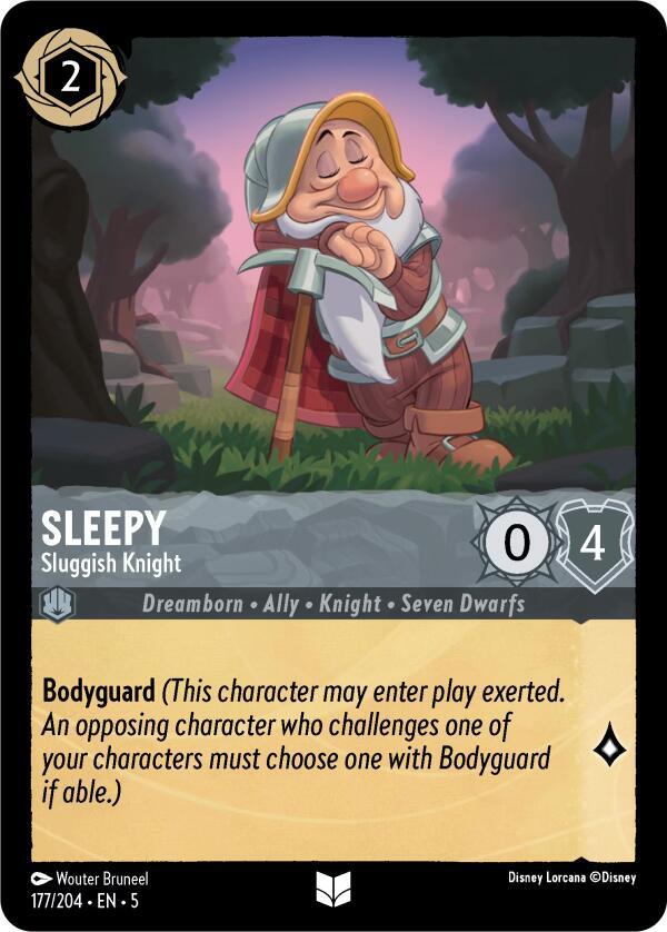 Sleepy - Sluggish Knight card image