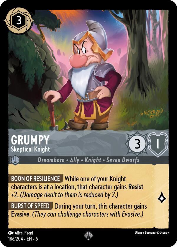 Grumpy - Skeptical Knight card image