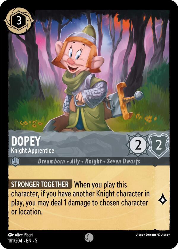 Dopey - Knight Apprentice card image