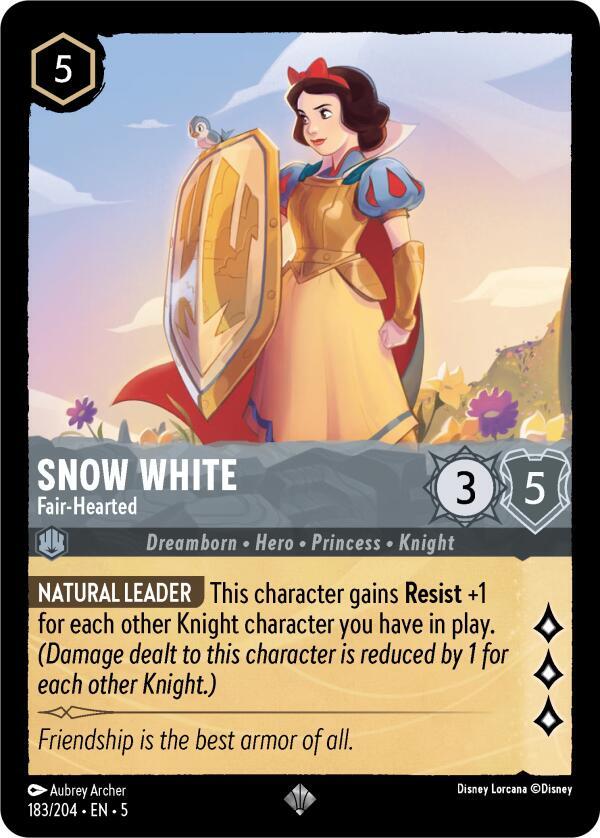 Snow White - Fair-Hearted card image