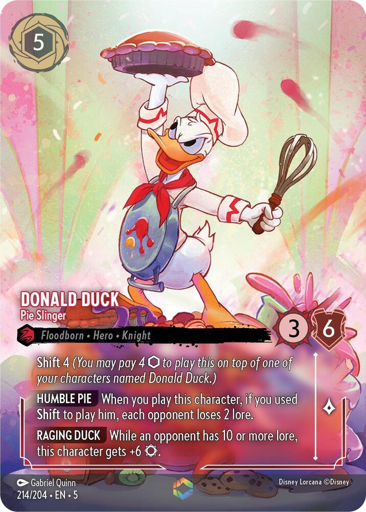 Donald Duck - Pie Slinger (Enchanted) card image