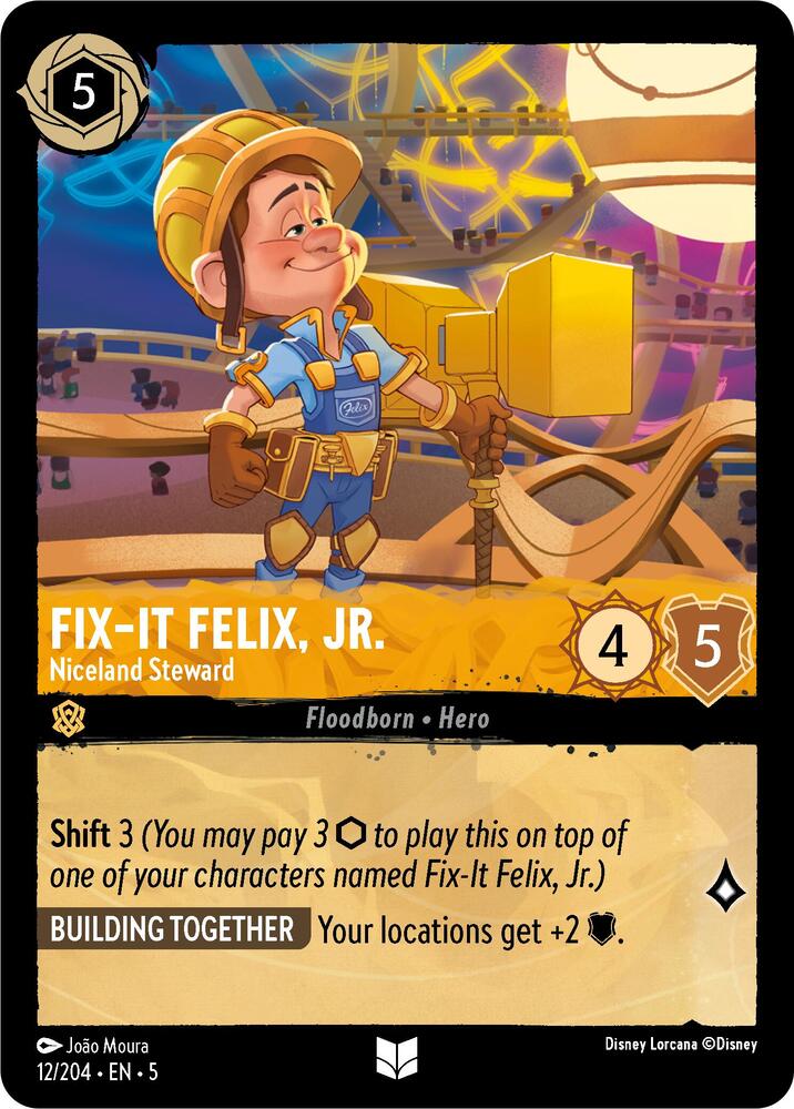 Fix-It Felix, Jr. - Niceland Steward card image