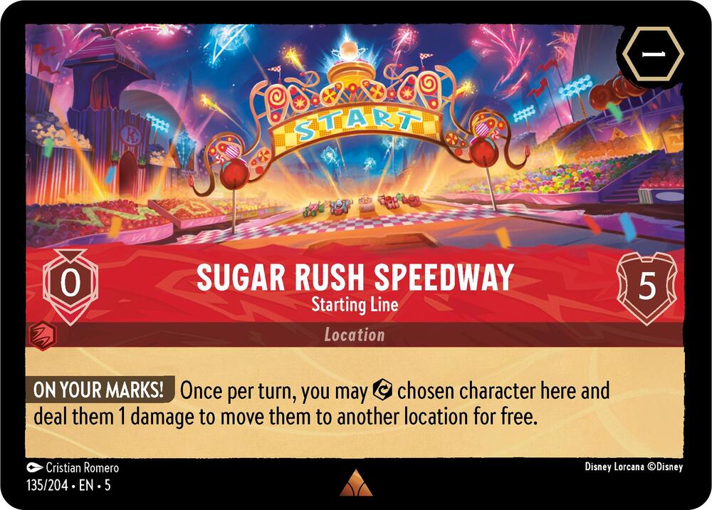 Sugar Rush Speedway - Starting Line card image