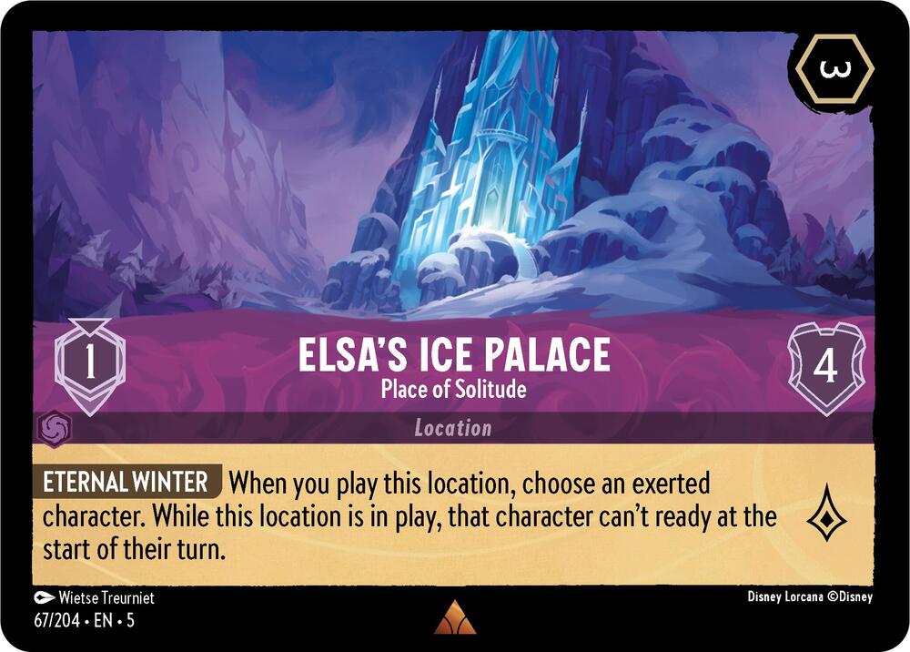 Elsa's Ice Palace - Place of Solitude card image
