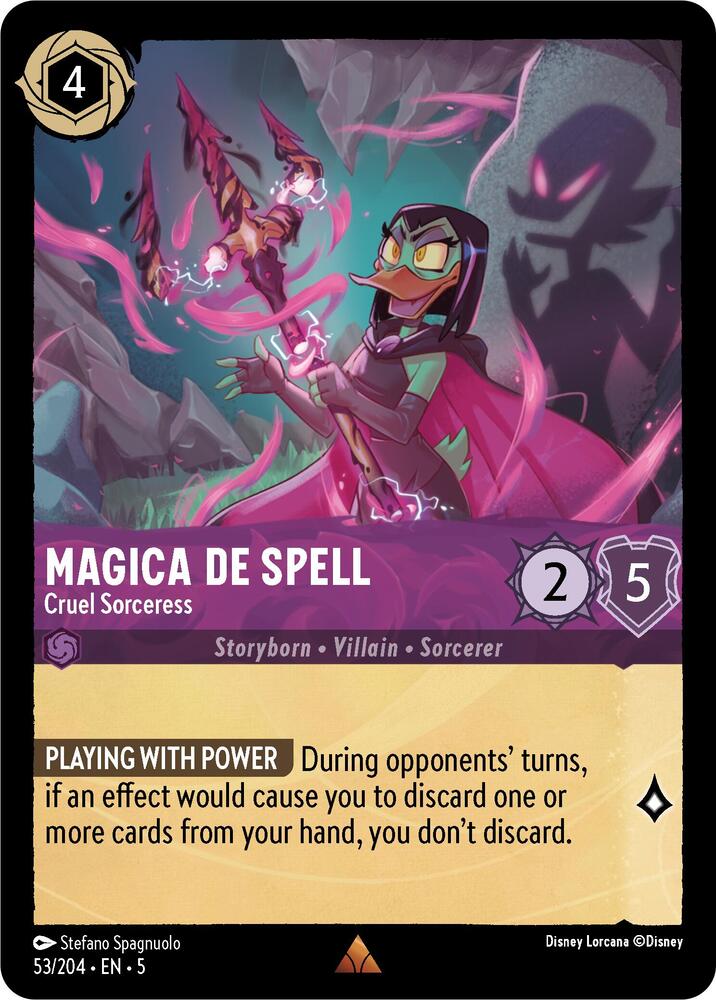 Magica De Spell - Cruel Sorceress card image