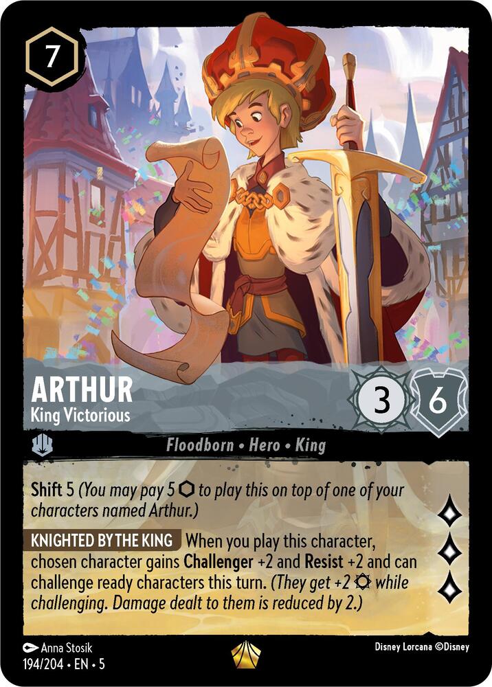 Arthur - King Victorious card image