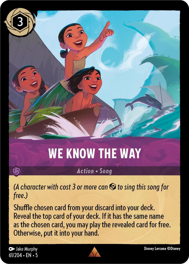 We Know the Way card image