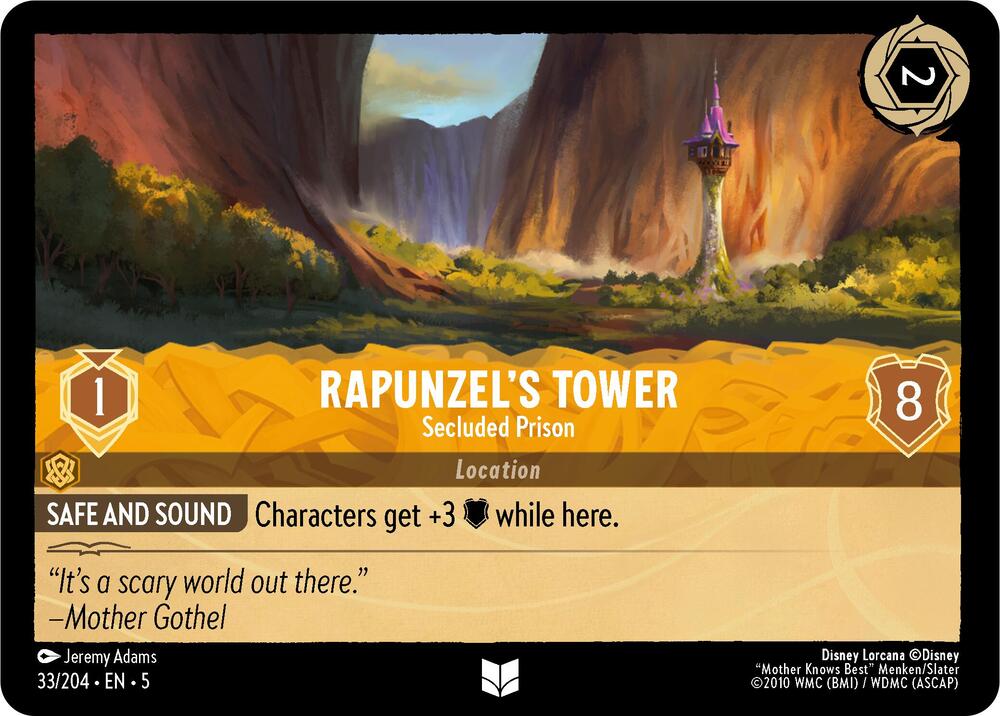 Rapunzel's Tower - Secluded Prison card image