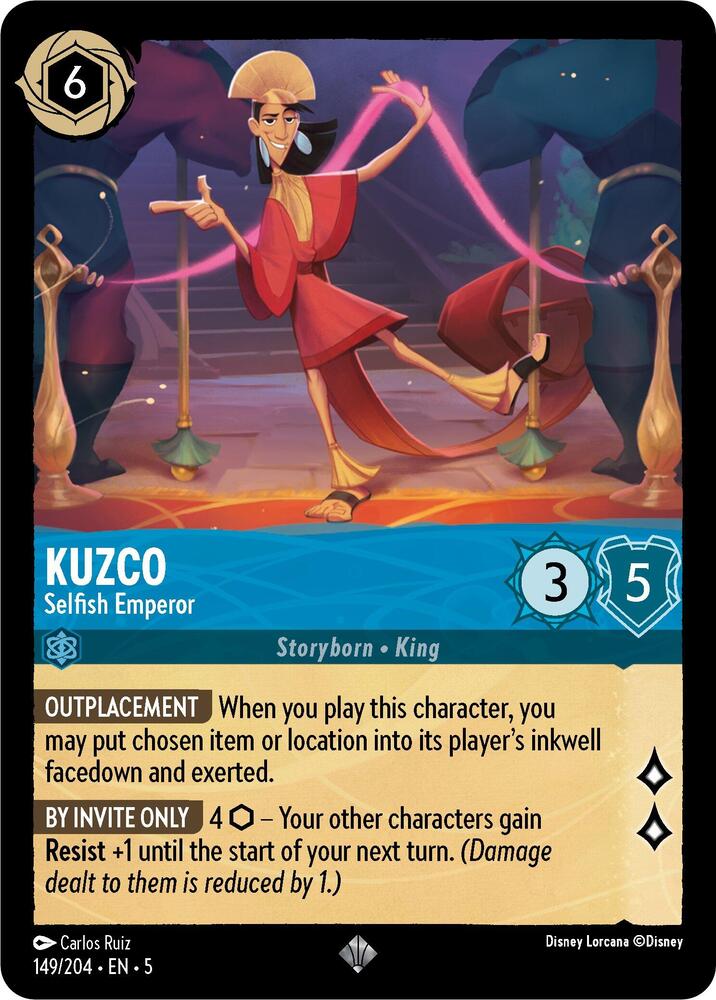 Kuzco - Selfish Emperor card image