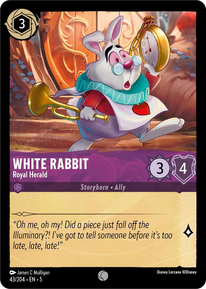 White Rabbit - Royal Herald card image