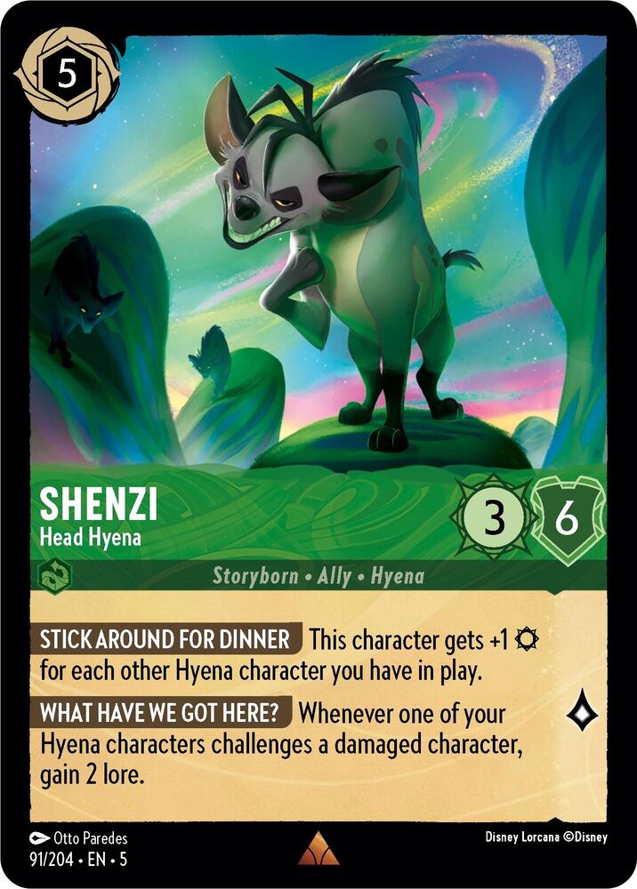 Shenzi - Head Hyena card image