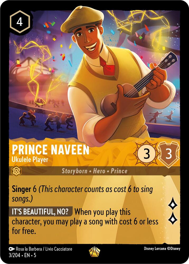 Prince Naveen - Ukulele Player card image