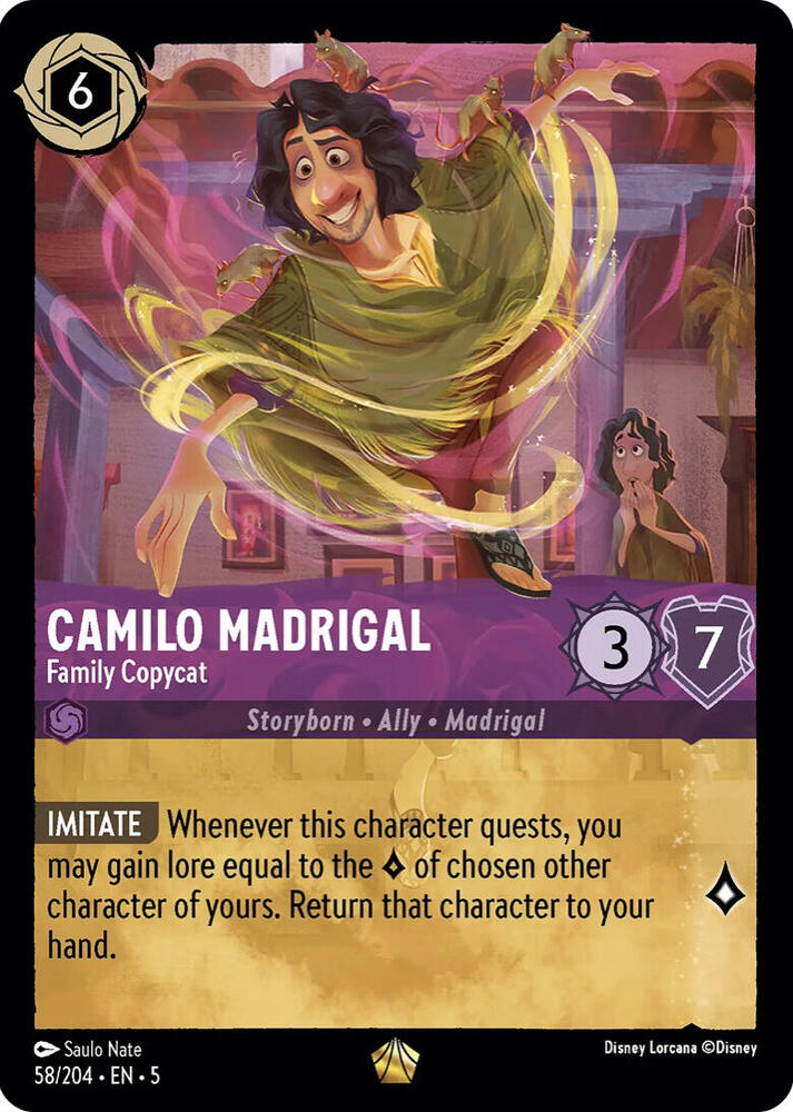 Camilo Madrigal - Family Copycat card image