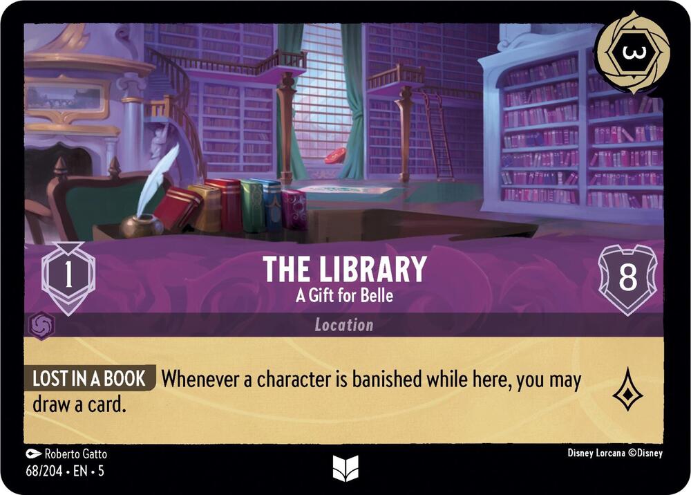 The Library - A Gift for Belle card image