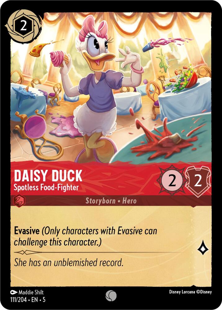 Daisy Duck - Spotless Food-Fighter card image