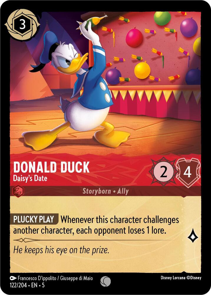 Donald Duck - Daisy's Date card image