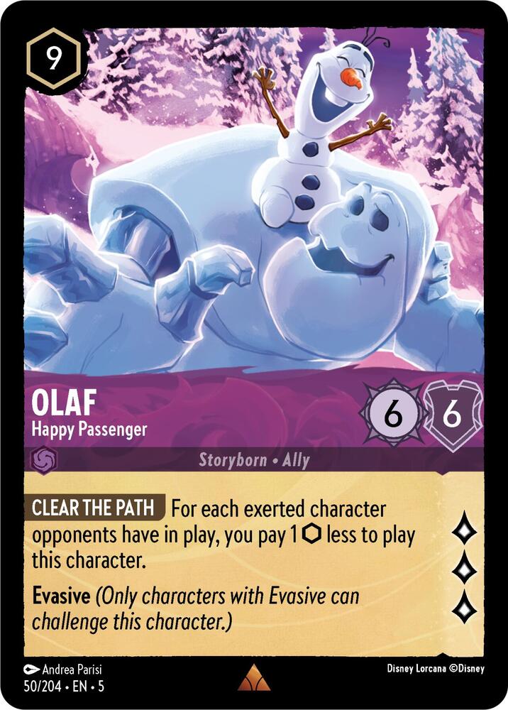 Olaf - Happy Passenger card image