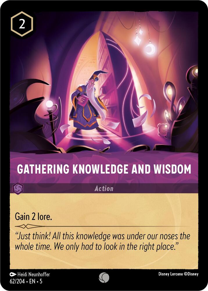 Gathering Knowledge and Wisdom card image
