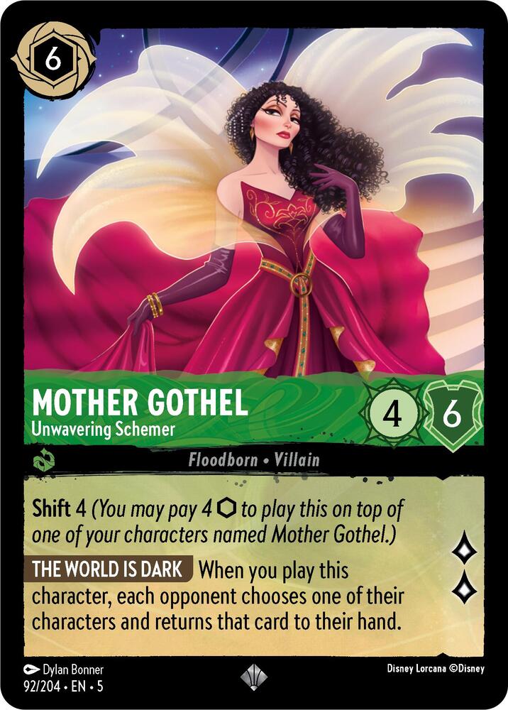 Mother Gothel - Unwavering Schemer card image