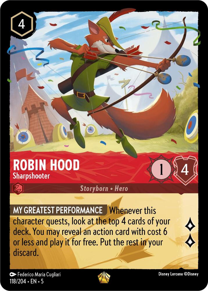 Robin Hood - Sharpshooter card image