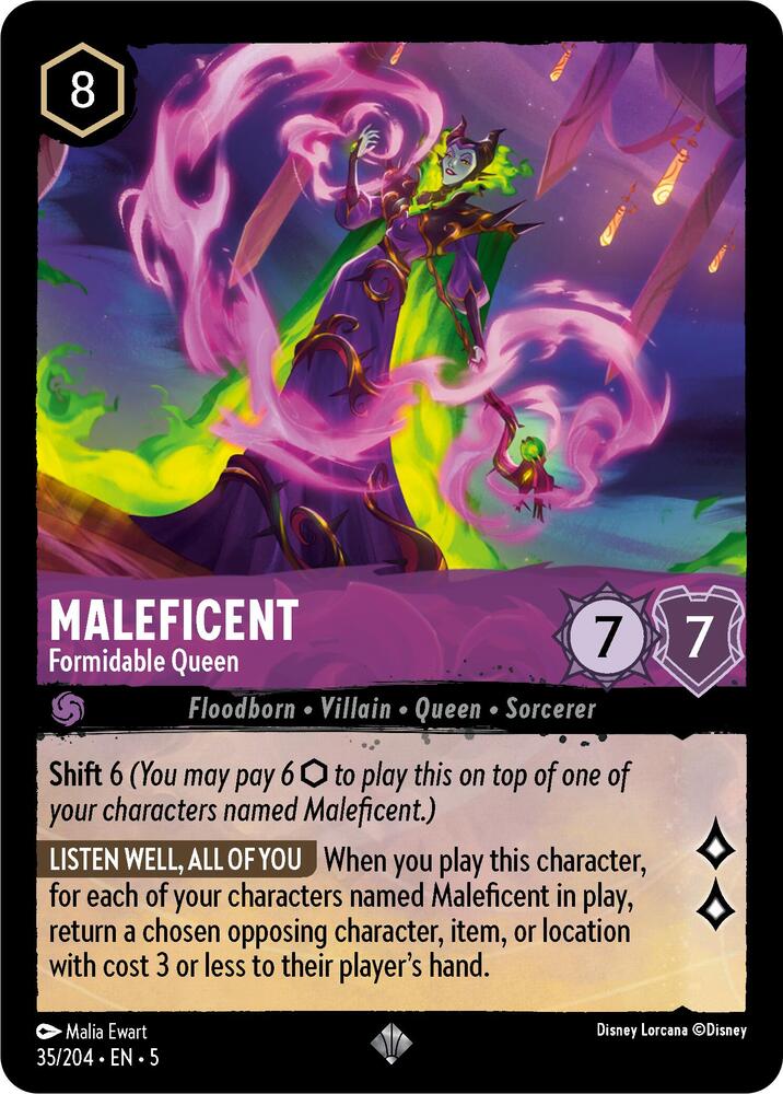 Maleficent - Formidable Queen card image
