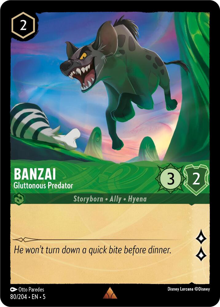 Banzai - Gluttonous Predator card image