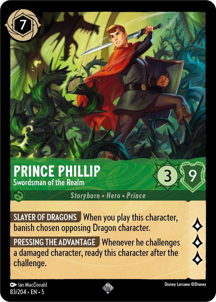 Prince Phillip - Swordsman of the Realm card image