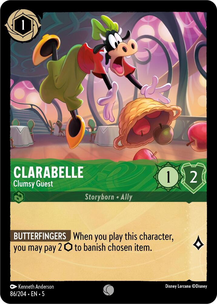 Clarabelle - Clumsy Guest card image