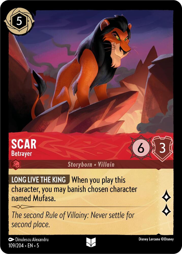 Scar - Betrayer card image