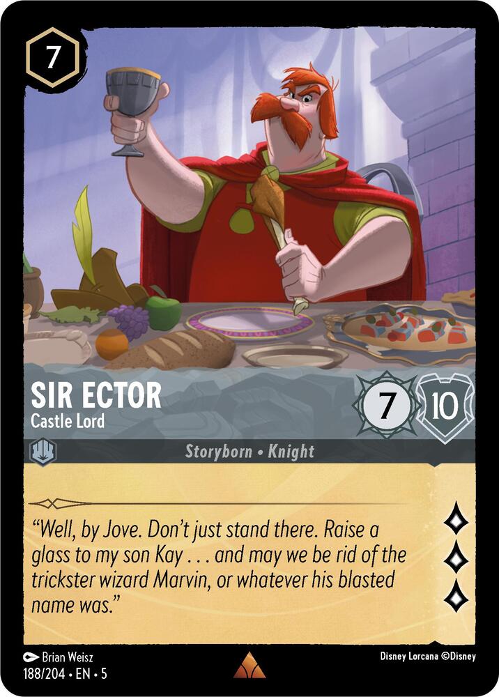 Sir Ector - Castle Lord card image