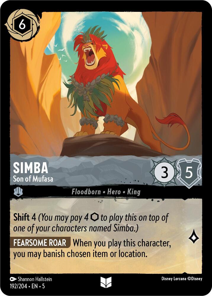 Simba - Son of Mufasa card image