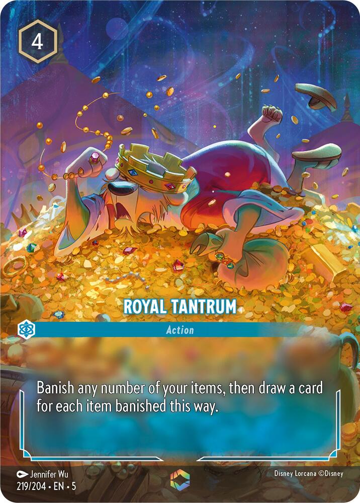 Royal Tantrum (Enchanted) card image