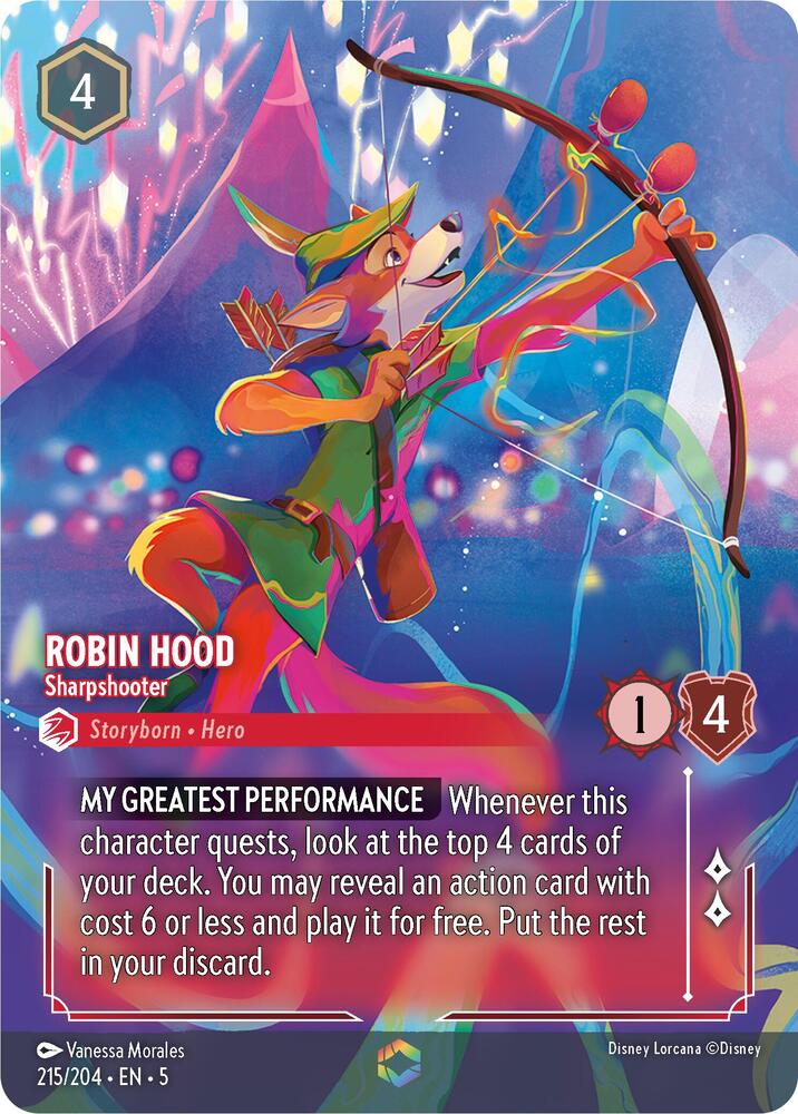 Robin Hood - Sharpshooter (Enchanted) card image