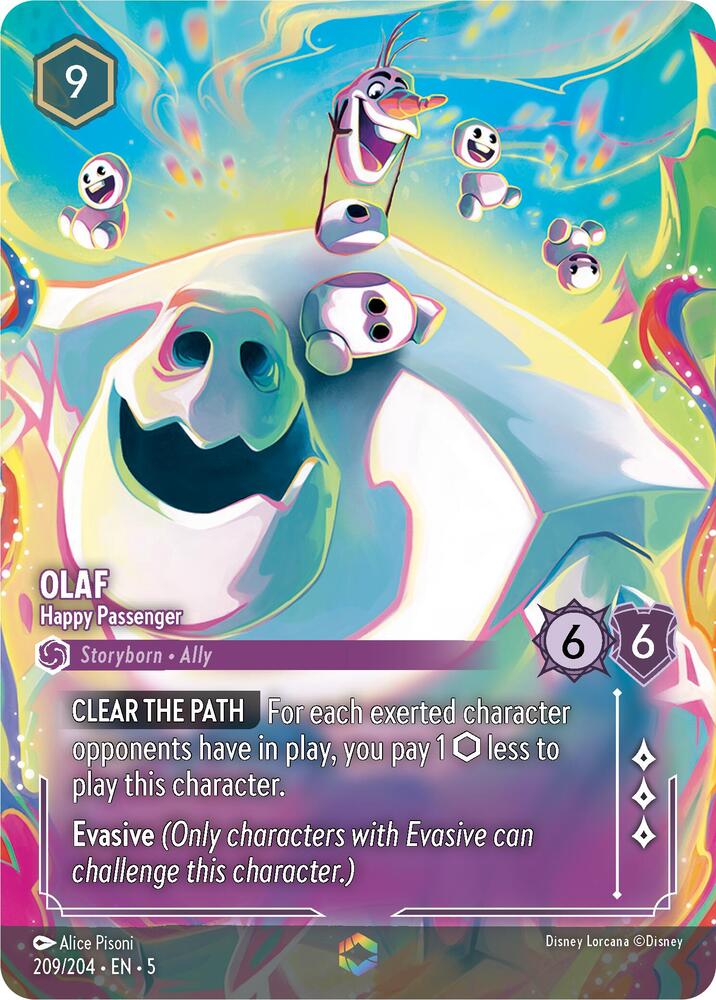 Olaf - Happy Passenger (Enchanted) card image