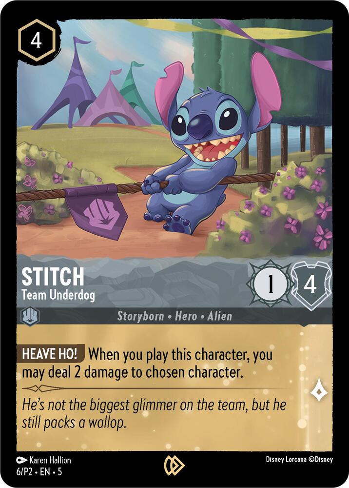 Stitch - Team Underdog card image