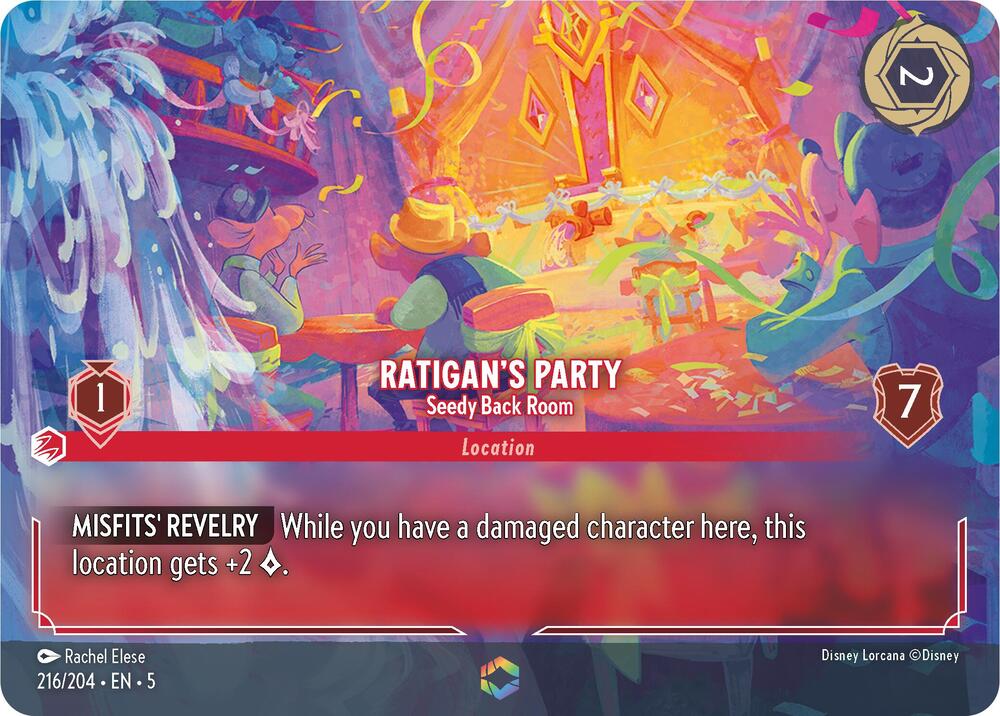 Ratigan's Party - Seedy Back Room (Enchanted) card image