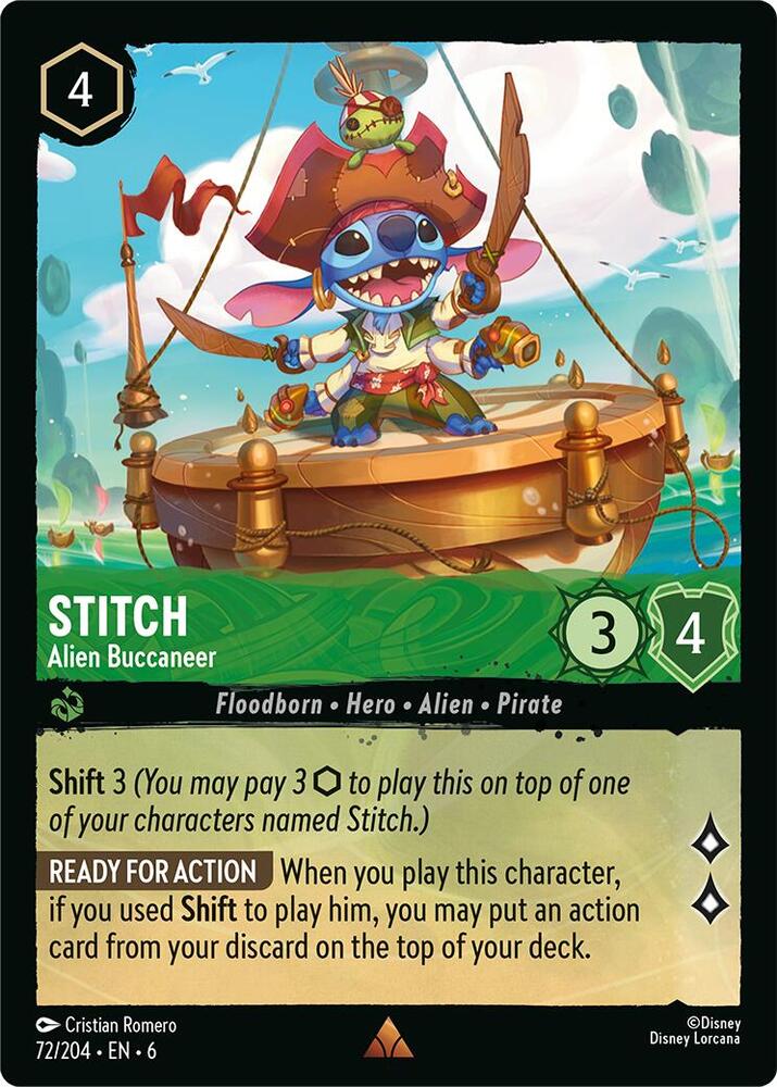 Stitch - Alien Buccaneer card image