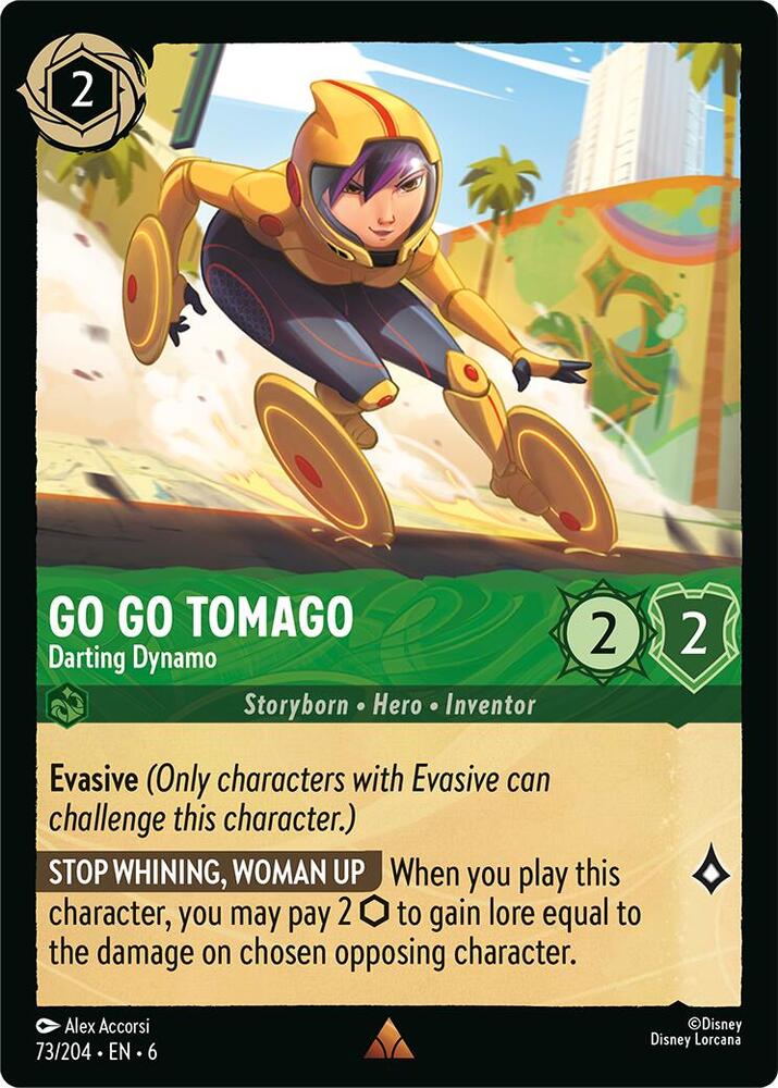 Go Go Tomago - Darting Dynamo card image