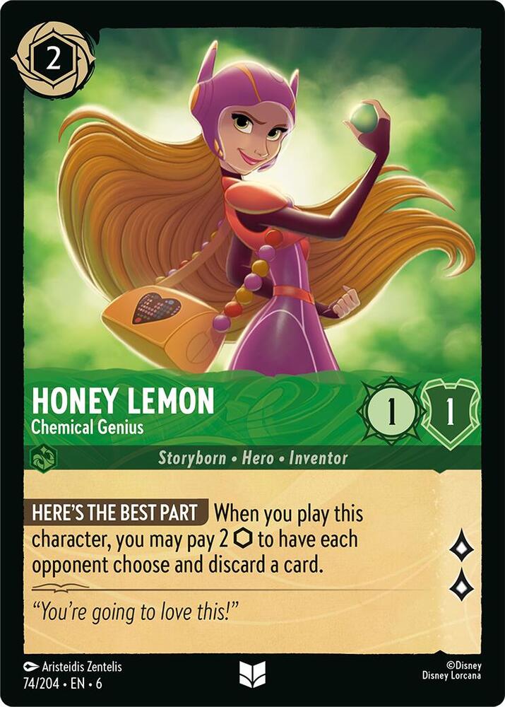 Honey Lemon - Chemical Genius card image