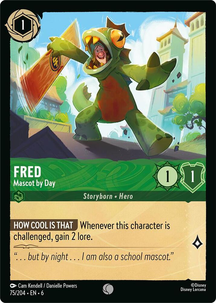Fred - Mascot by Day card image