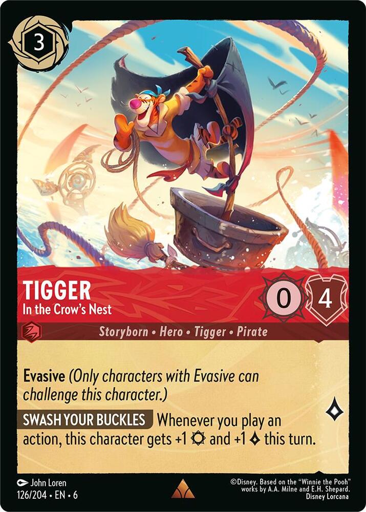 Tigger - In the Crow's Nest card image