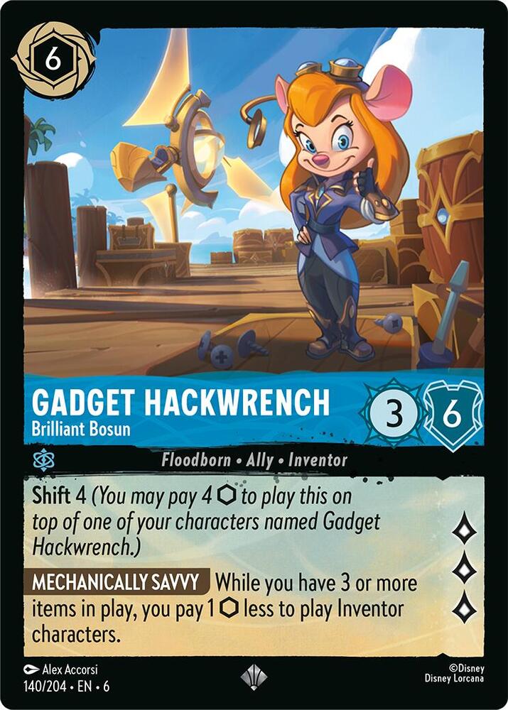 Gadget Hackwrench - Brilliant Bosun card image