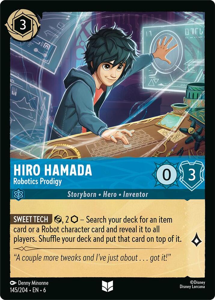 Hiro Hamada - Robotics Prodigy card image