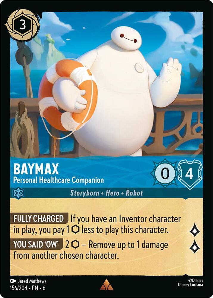 Baymax - Personal Healthcare Companion card image